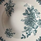 Assiettes en terre de fer Sarreguemines Margot