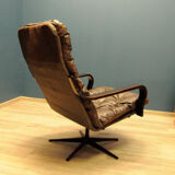 Scandinavian leather armchair Bruno Mathsson
