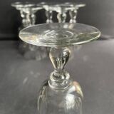 6 verres à eau XIXème – Établissements Legras