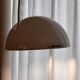 Arco Cut Floor Lamp Joe Colombo for Oluce White Chrome Vintage Design