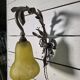 Pair of Louis XVI style bronze wall sconces