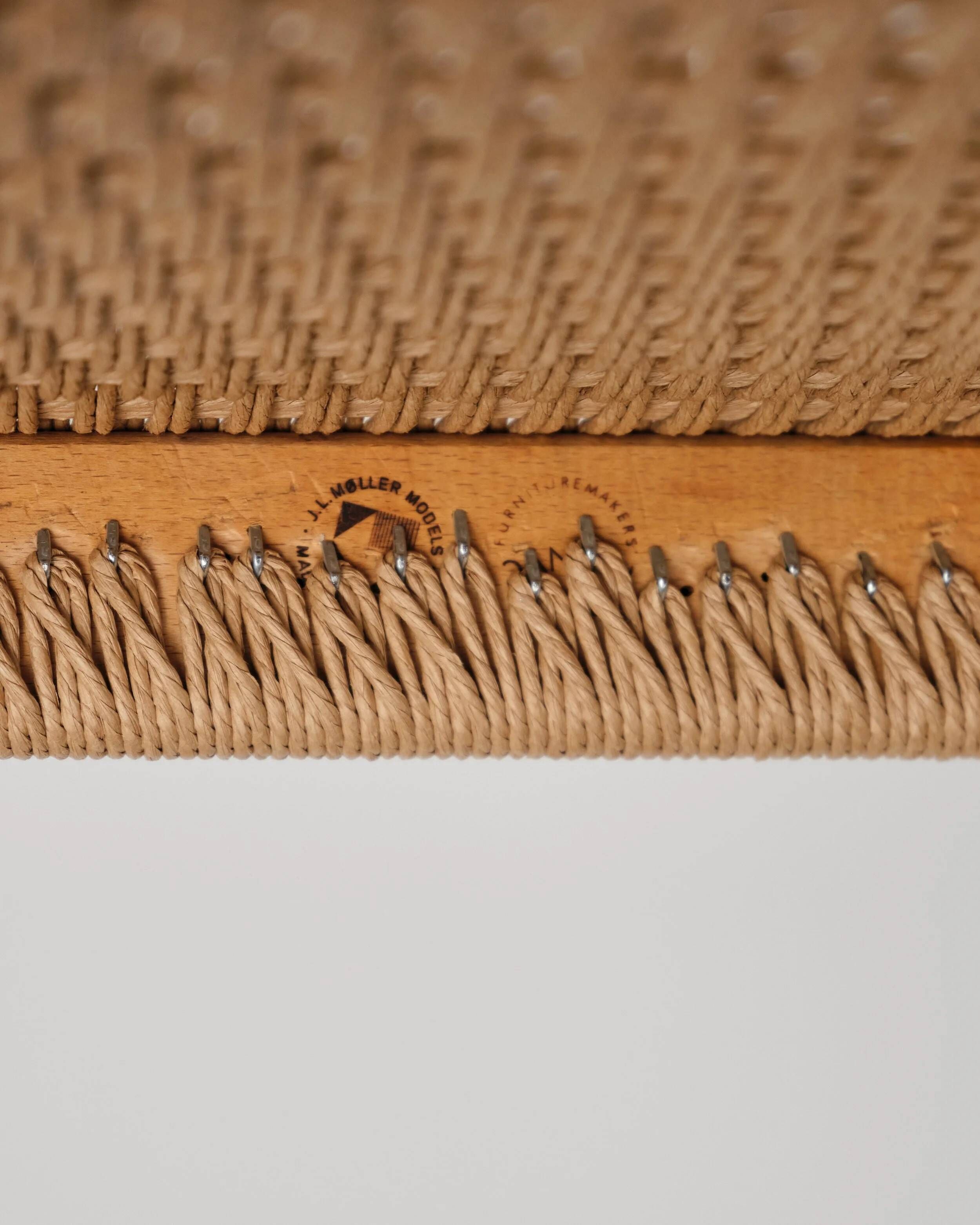 Set of 6 model 78 chairs in teak by Niels O. Møller, Denmark, 1960s.
