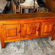 Buffet in elm by Jean Touret and the Artisans of Lozère 1957