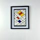 Original lithograph "Checkerboard" by Alexander Calder - Behind the Mirror No. 1