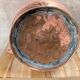 Antique hammered copper jug
