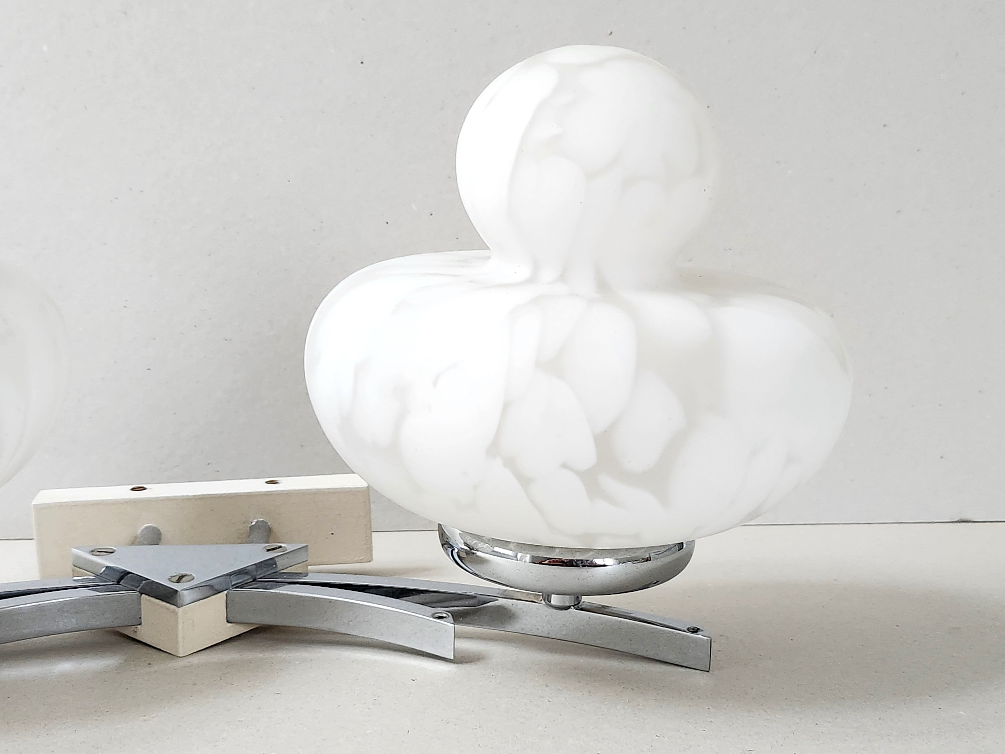 Vintage wall lamp 1970 space age