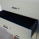 Commode pieds compas