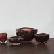 Glass Selena Bowl by Sven Palmqvist for Orrefors, 1950s, Set of 4