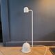 Lampe de bureau vintage articulée laquée blanc