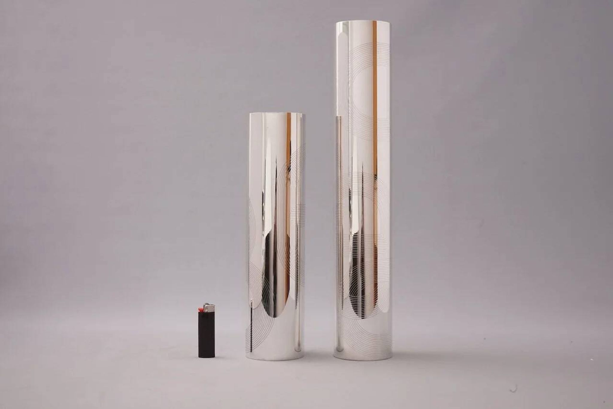 Chaîne d'Ancre vase by Hermès Paris set of 2