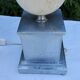 Marble egg lamp from the 70s bf Italy