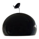 Kartell black pendant light 54 cm diameter