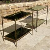 Maison BAGUÈS style - Pair of Side Tables
