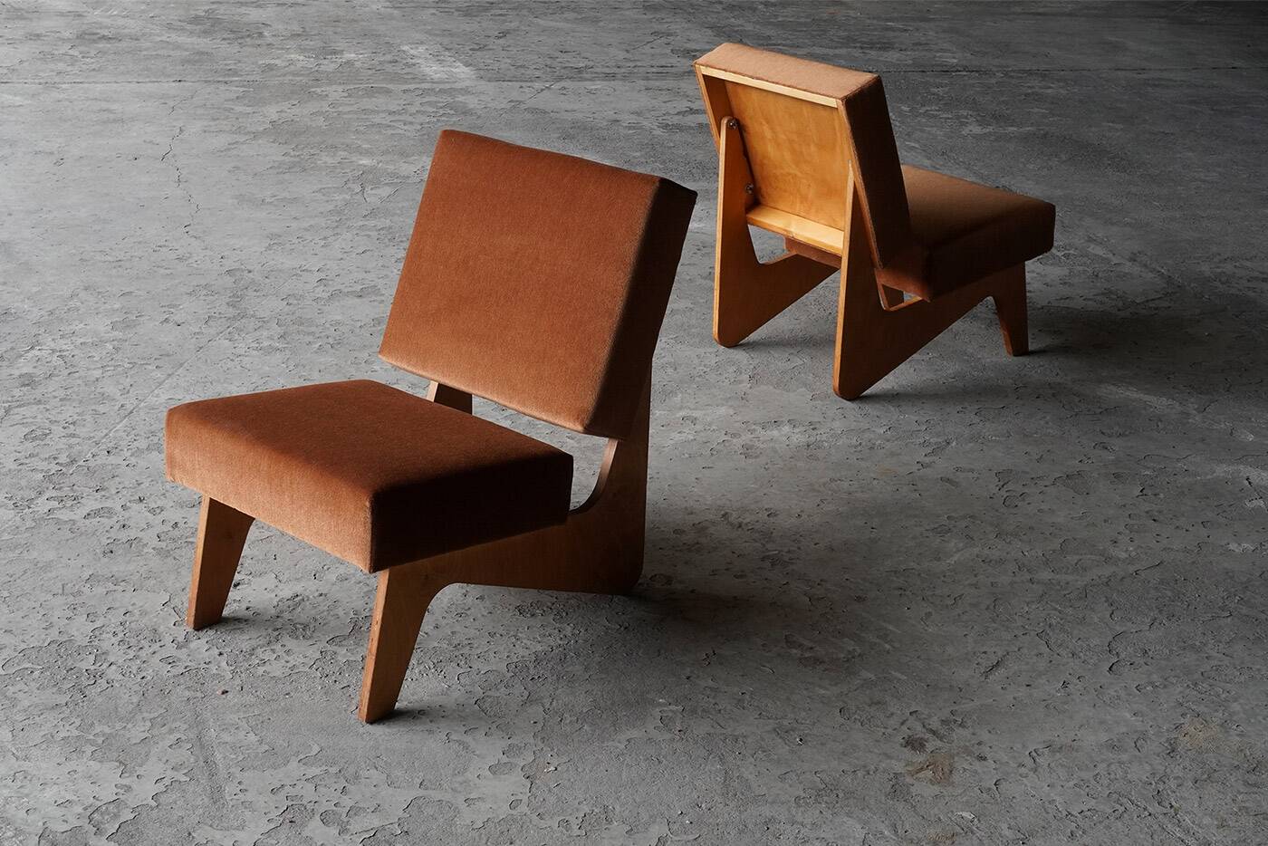 Pair of Combex FB03 lounge chairs by Cees Braakman for Pastoe, The Netherlands 1950s