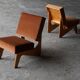 Pair of Combex FB03 lounge chairs by Cees Braakman for Pastoe, The Netherlands 1950s