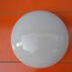 Globe, ceiling lamp in white opaline, luminaire early XX th century, Vintage