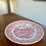 Plat Nuova Fontebasso décor campagne