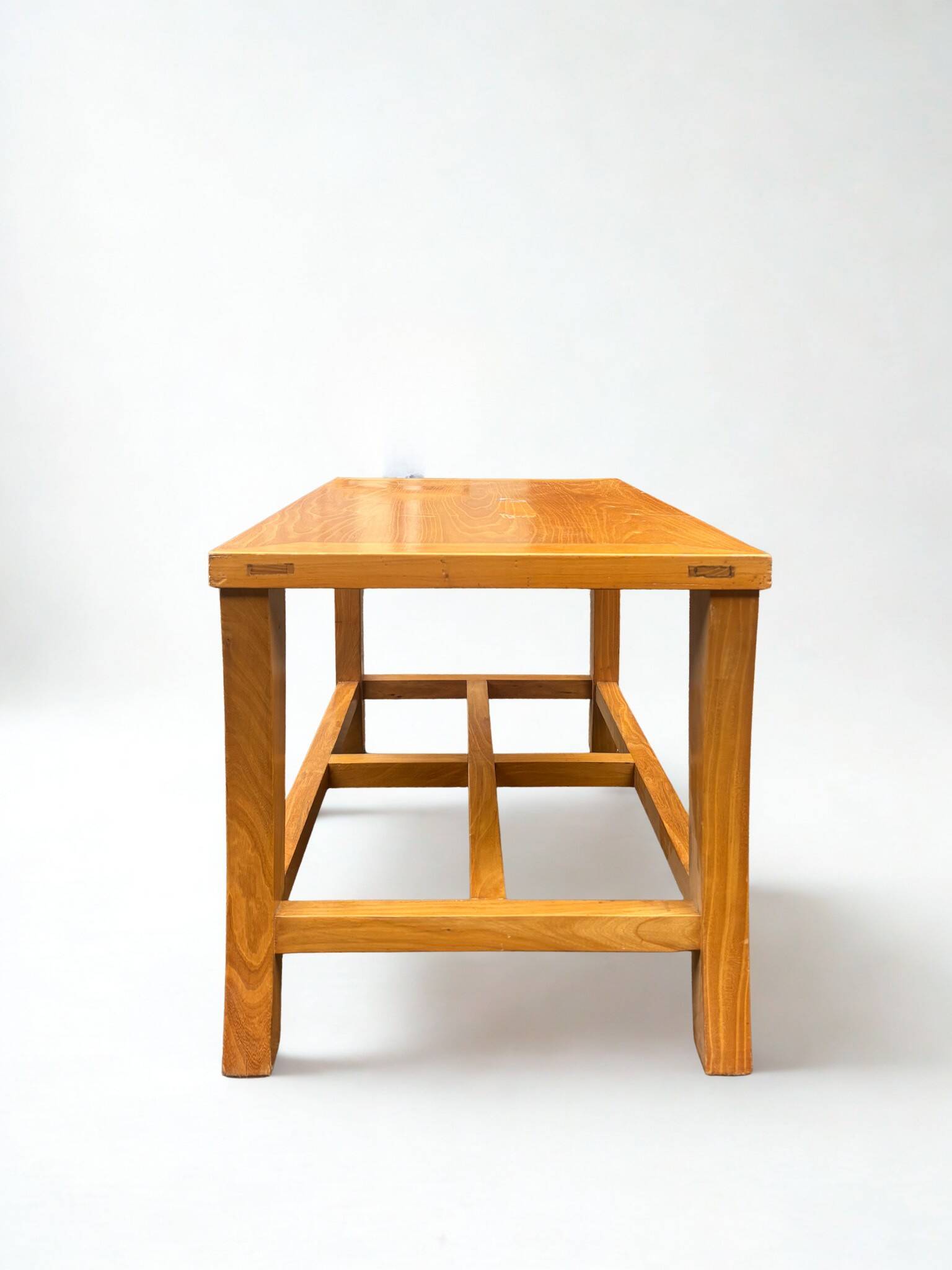 Solid wood table