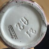 Pair of Saint Ghislain vases made in Belgium