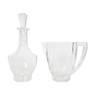 Bouteille et carafe Dior, années 80, 90