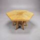 Modernist Handcrafted Dining Table, Netherlands, 1990s