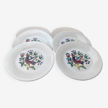 Oriental ceramic plates