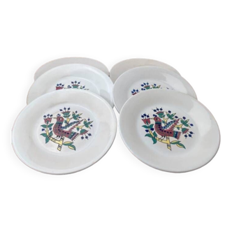Oriental ceramic plates