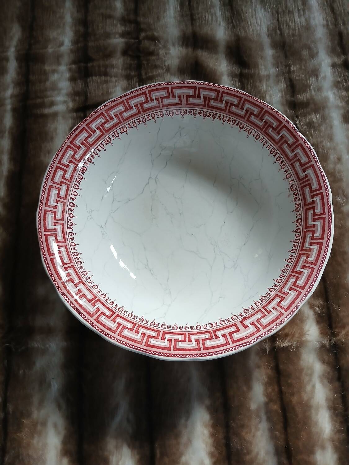 Large dish/old salad bowl Creil and Montereau