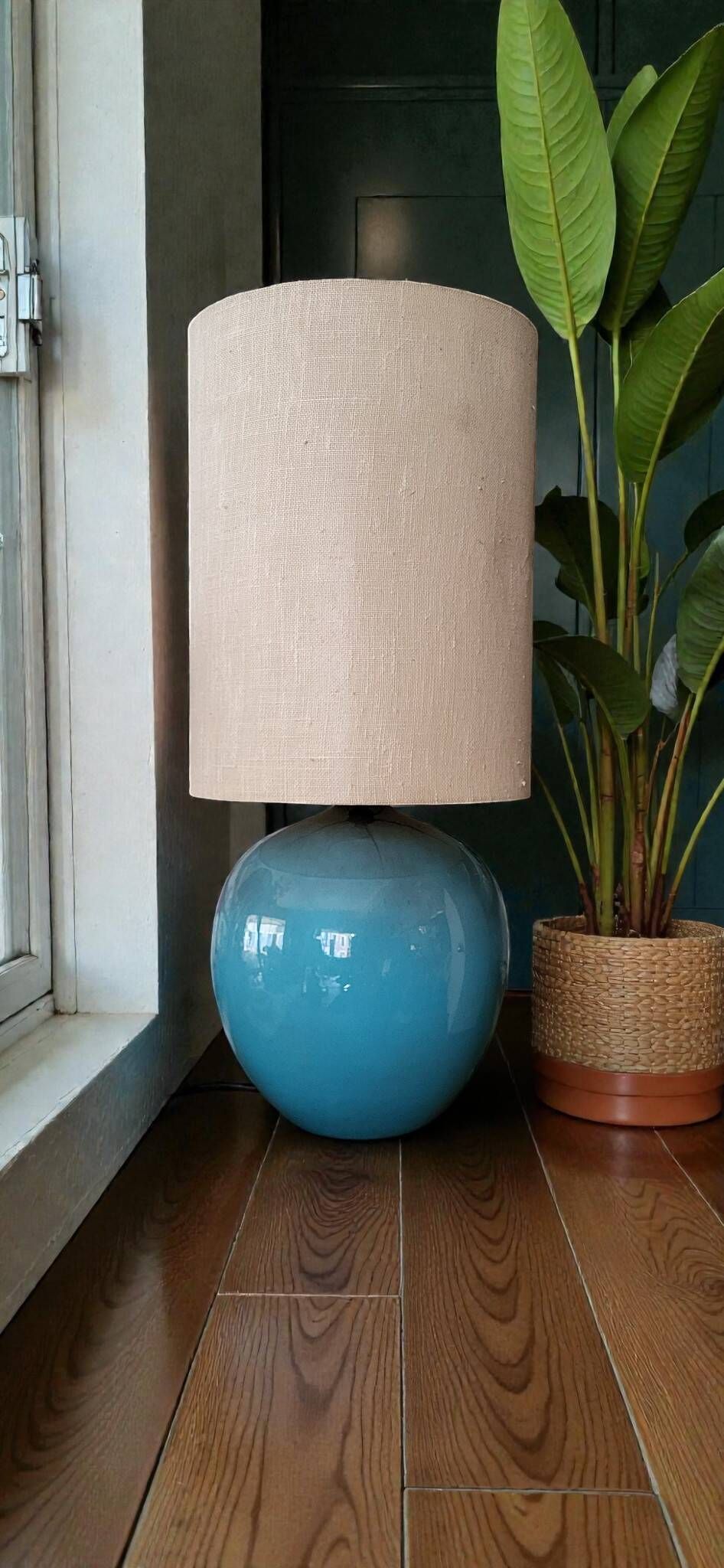 Ceramic lamp from Vallauris, Marius Musarra (1910-1991)