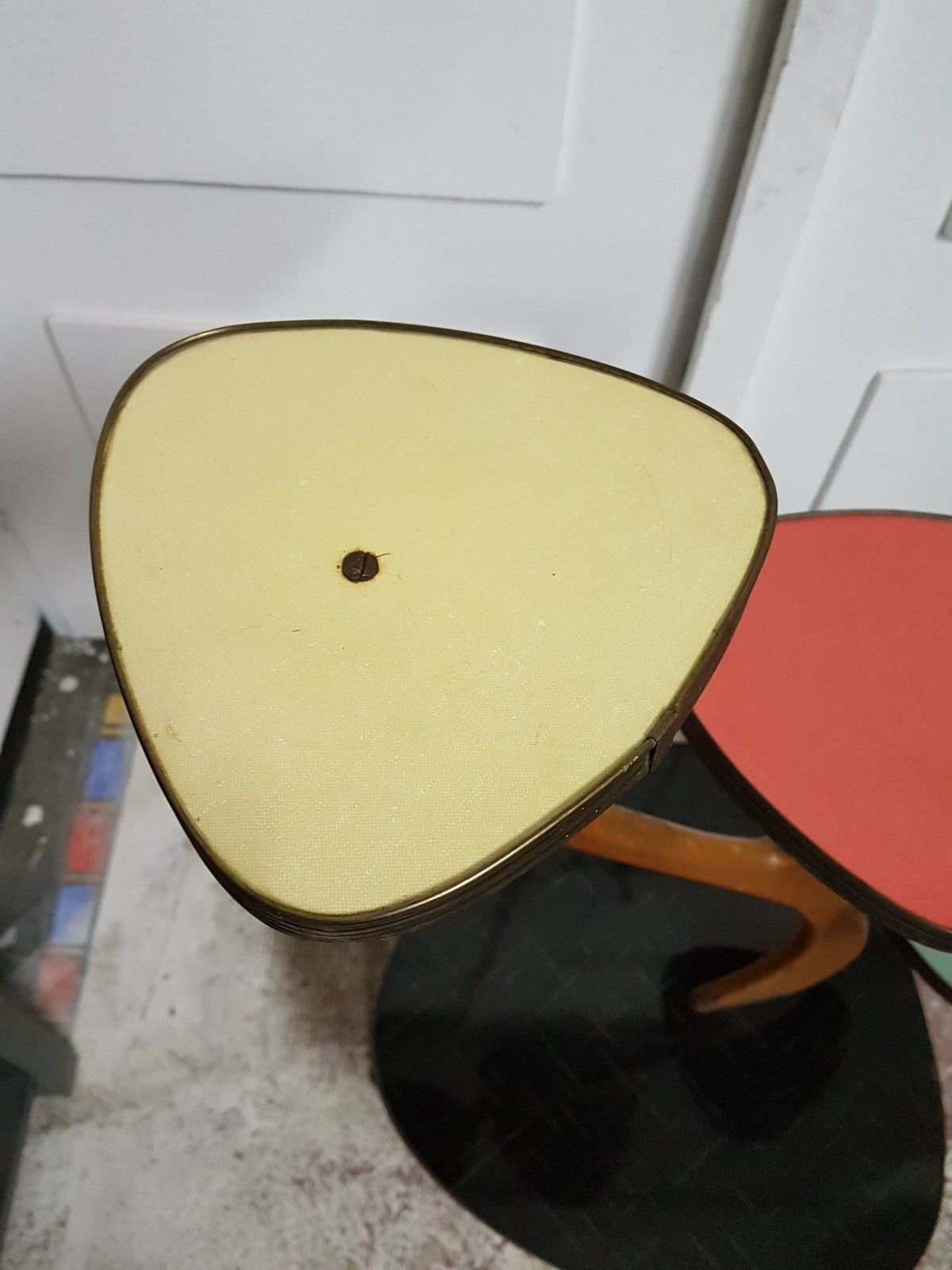 Door plant formica of the 50s/60s harness