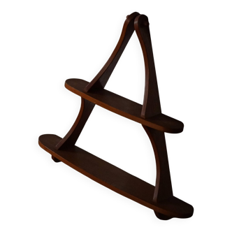 Mid-century modern Danish wall shelf "Amager" in teak, 1960s.