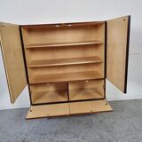 Scandinavian rosewood and chrome sideboard, 60s