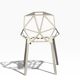 Pair of Chair One chairs — Konstantin Grcic for Magis, aluminium