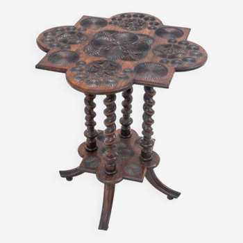 Antique table, England, 1891