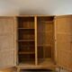 Vintage wardrobe with compass feet