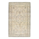 6x10 Large Cream & Black Oriental Vintage Rug, 192x307Cm