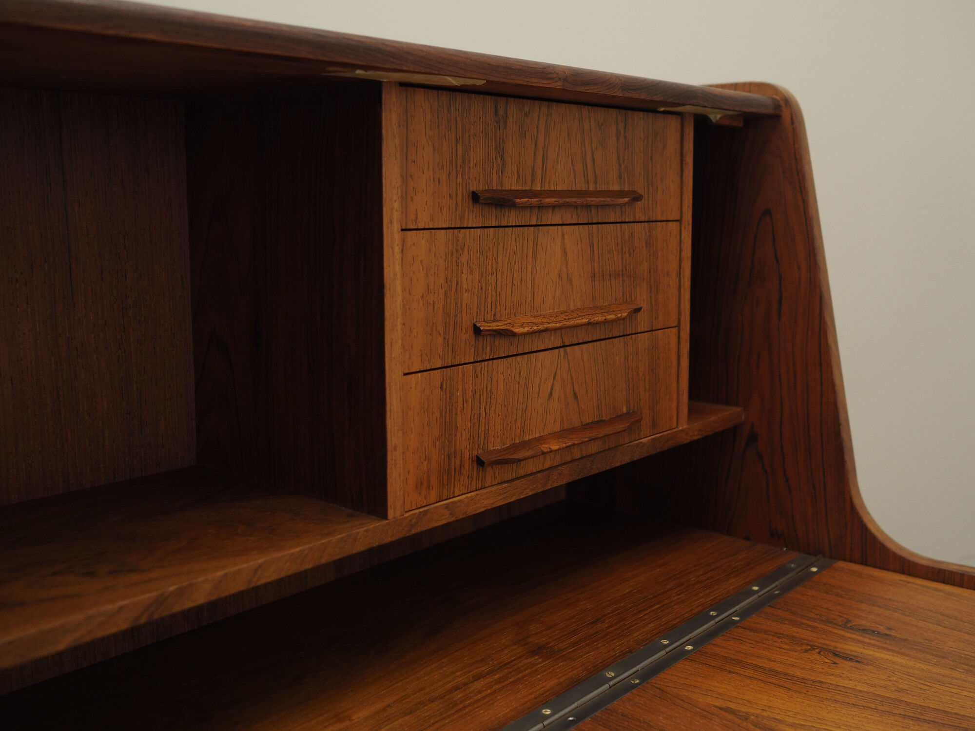 Rosewood secretary, Danish design, 1970s, production: Denmark