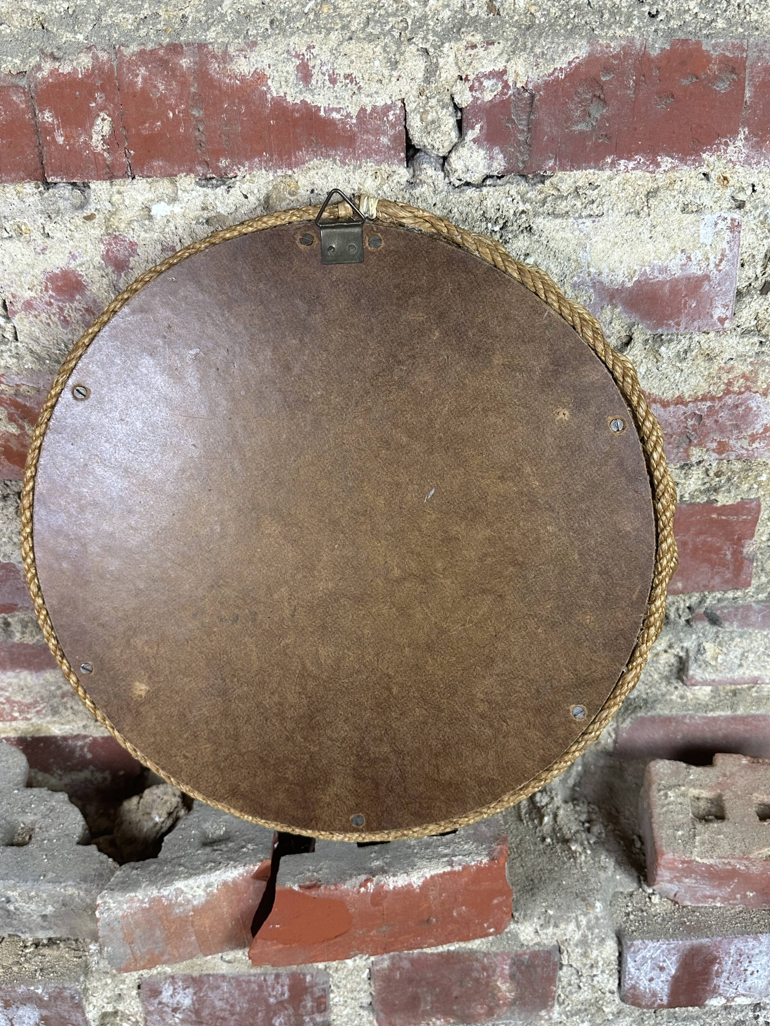 Vintage mirror rope 1960