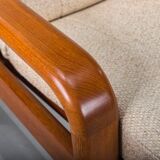 Mid-century modern Danish three-seater teak sofa, 1960s