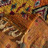 Modern Boujad Moroccan Berber rug in wool.