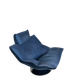 Fauteuil Roche Bobois Folk  et Pouf – Design Stefan Heiliger ».2022