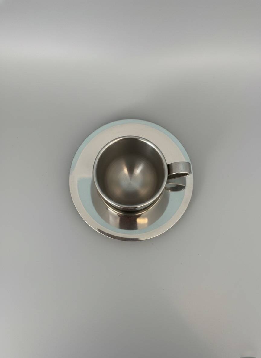 Service à café vintage inox 18/10 imco design italien