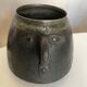 Pot cover vase face 1900 patina of origin
