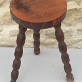 Vintage solid wood tripod tripod