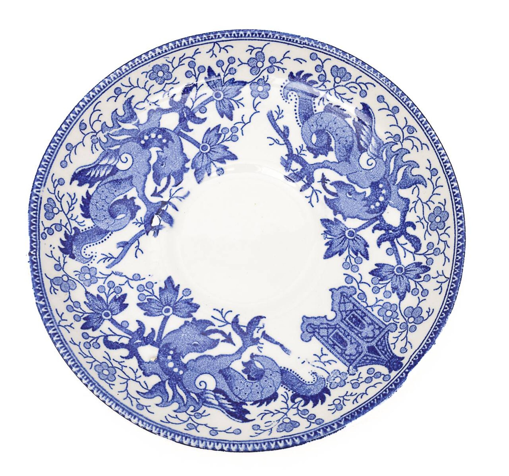 Cake stand by Boch Frères