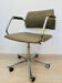 Vintage khaki office chair by Kovona, 1970s