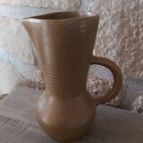 Set of 7 glasses and their Grespot Digoin stoneware decanter