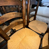 6 chairs by designer Georges Robert - 1950