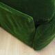 Green velour sofa, Italian design, 1970s, manufacturer: Busnelli, designer