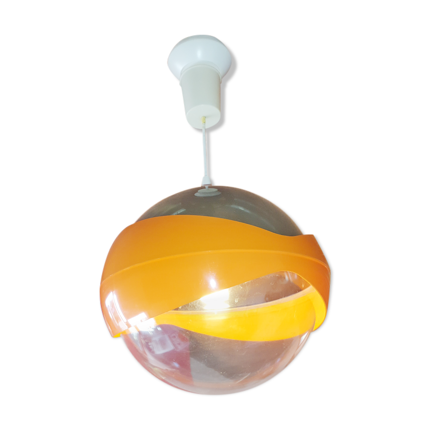 Vintage Space Age ceiling light 1970
